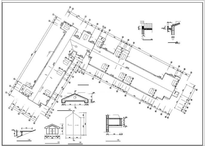 仁和小区建筑cad施工设计图_图1