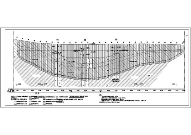 湖南水库大坝旋挖钻回填工程施工图-图二