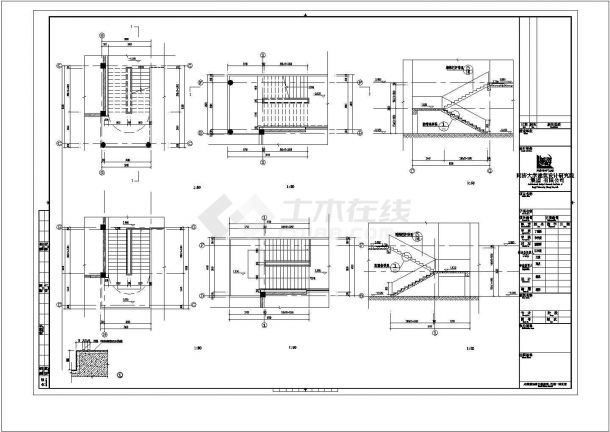 保定市建设路某4层高档百货商场全套建筑设计CAD图纸（含结构图）-图一