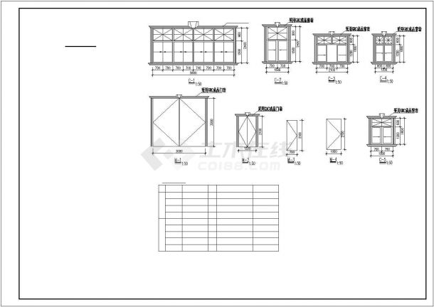 4层1446平米瑞泰车间建施【平立剖 楼梯 门窗 卫详 建筑说明】CAD设计施工图纸-图一