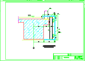 背栓式石材标准cad详细设计节点施工图