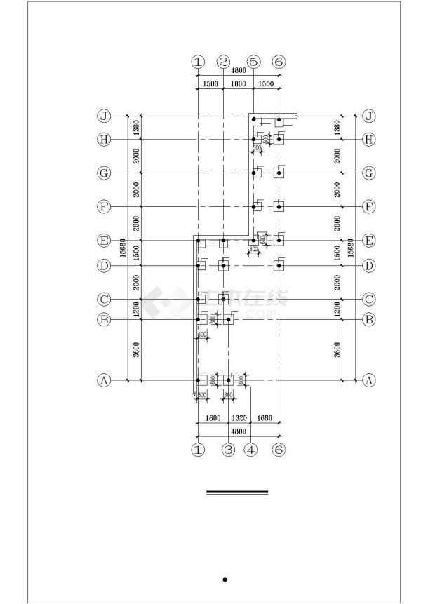 江南园林古建全套建筑结构cad设计图-图二