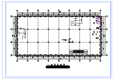 大型超市规划CAD建筑施工设计图纸-图二