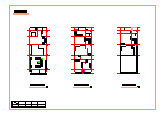 某小高层带阁楼CAD户型方案设计图纸_图1