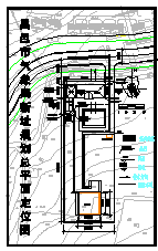 某中式风格气象局办公大楼建筑施工设计cad图纸-图二
