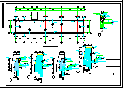 高档办公楼规划及全套建筑施工CAD图纸-图二