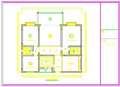 家居装修工程室内设计cad立面施工图_图1