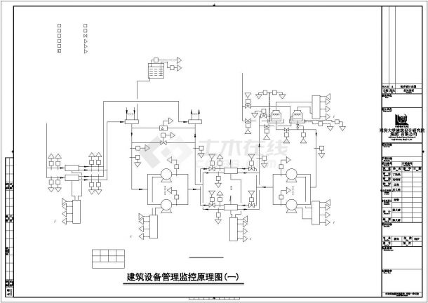 南京市某科技大学6层框架结构图书馆全套电气系统设计CAD图纸-图二