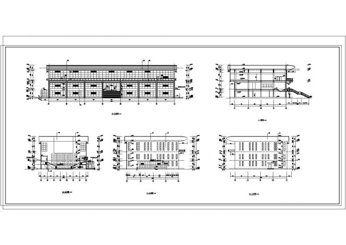 【3层】3804.3平米三层框架建筑办公楼工程预算书（含全套CAD图、土建、安装、水电预算书）_图1