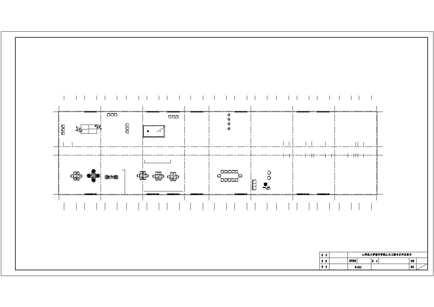 【4层】3100平米综合办公楼毕业设计（含计算书、CAD建筑结构图）