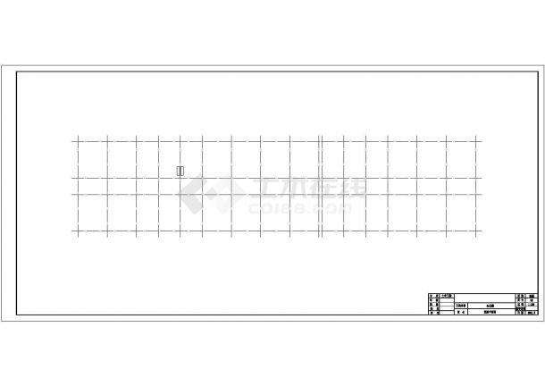 【4层】3994平米框架CAD办公毕业设计（计算书、建筑、结构图）-图一