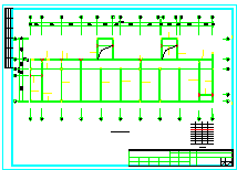 教学楼建筑结构设计施工cad方案图-图二