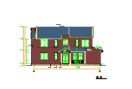 京龙花园别墅CAD整套设计施工图纸_图1