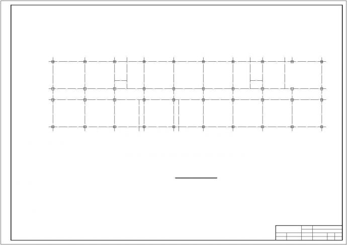 【5层】CAD框架办公楼全套设计(含计算书、建筑图，结构图，外文翻译)_图1