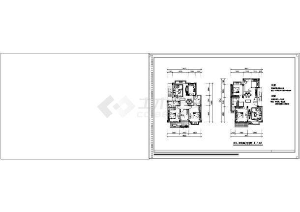 [福州]某住宅小区规划设计cad平面方案施工图纸-图一