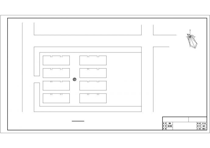 【6层】2500平米六层CAD框架住宅楼（计算书、建筑、结构图）_图1