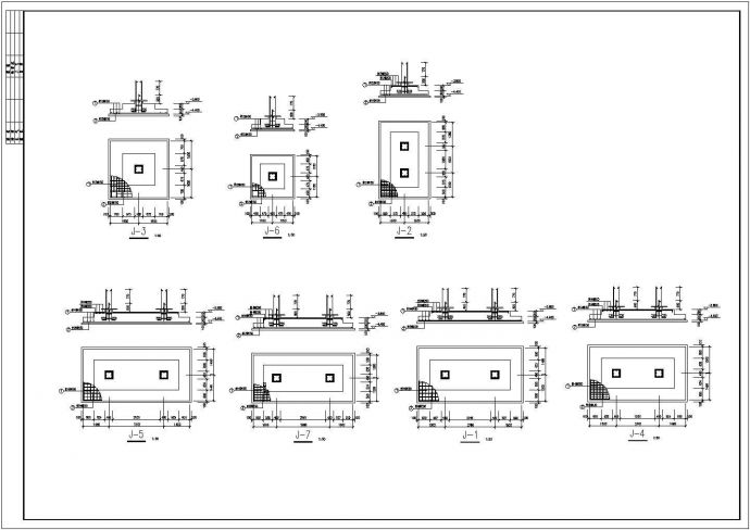 【5层】住宅楼全套CAD设计 （2000~3000平，含计算书，建筑图，结构图）_图1