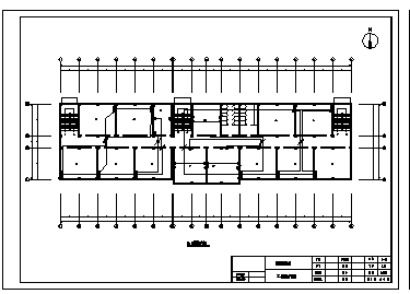 某五层学校综合楼电气施工cad图(含弱电，照明设计)_图1
