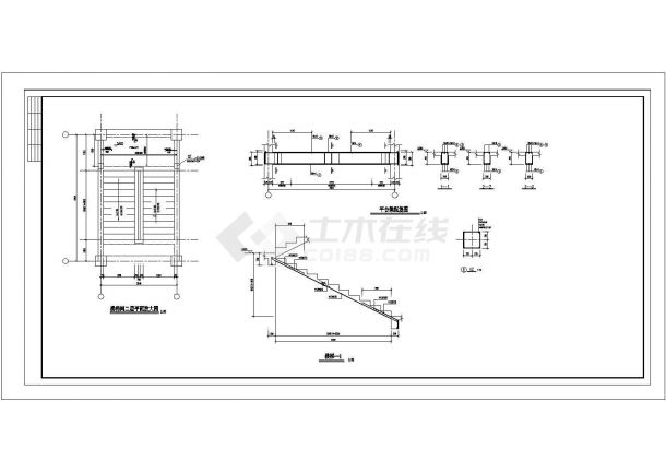 【6层】5040㎡综合楼CAD毕业设计（计算书、建筑、结构图）-图一