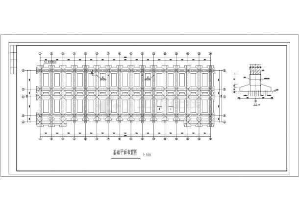 【6层】5040㎡综合楼CAD毕业设计（计算书、建筑、结构图）-图二