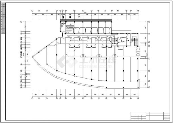 某商住楼电气CAD设计施工图纸-图一