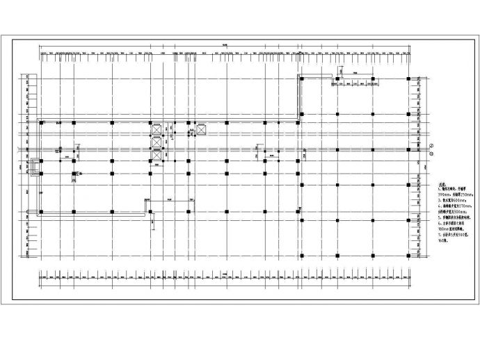 【10层】12880平米CAD框架办公楼毕业设计（含计算书，部分建筑、结构图）_图1