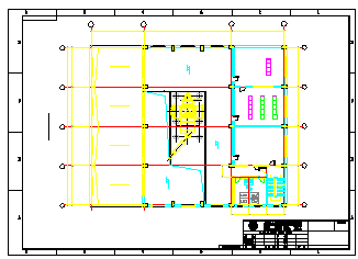 酒钢初步结构cad设计施工方案图纸-图二