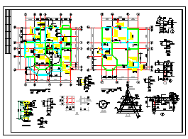 框架型11层办公楼建筑全套施工cad图纸_图1