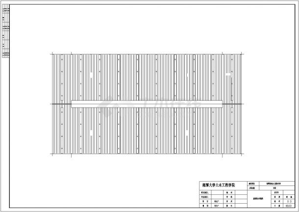 某2×21米跨80米长装配车间CAD毕业设计（计算书、施组、建筑、结构图）-图二