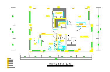 两层群艺馆歌舞厅KTV包房室内装修设计cad施工图_图1