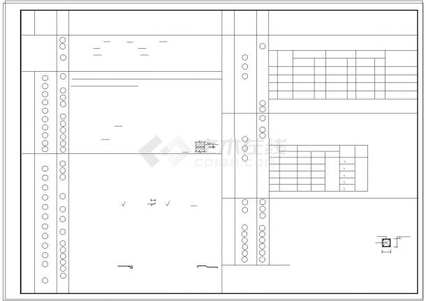 某别墅结构建筑CAD设计施工图纸-图一