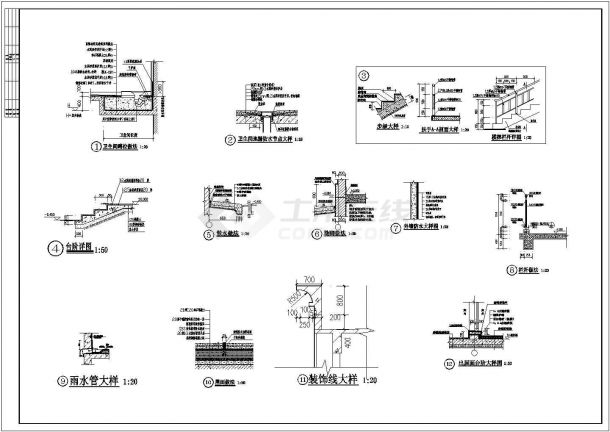 某4402.48平米五层CAD框架办公楼毕业设计（含建筑、结构、计算书）-图二