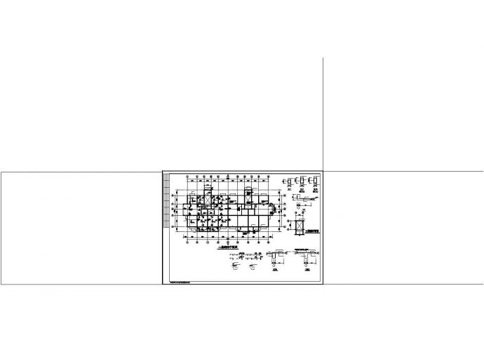 某三层住宅楼混合结构cad设计施工图纸_图1