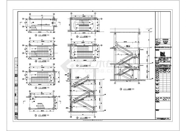 某明星幼儿园办公楼建筑方案设计施工CAD图纸-图一