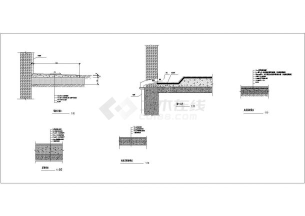 某5600平米六层科研所办公楼CAD（计算书，建筑、结构图）-图一