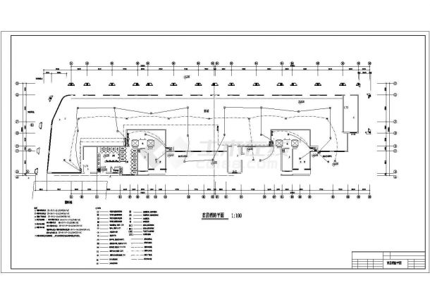 某十八层商住楼配电设计cad全套电气施工图（含弱电设计，含消防设计）-图一