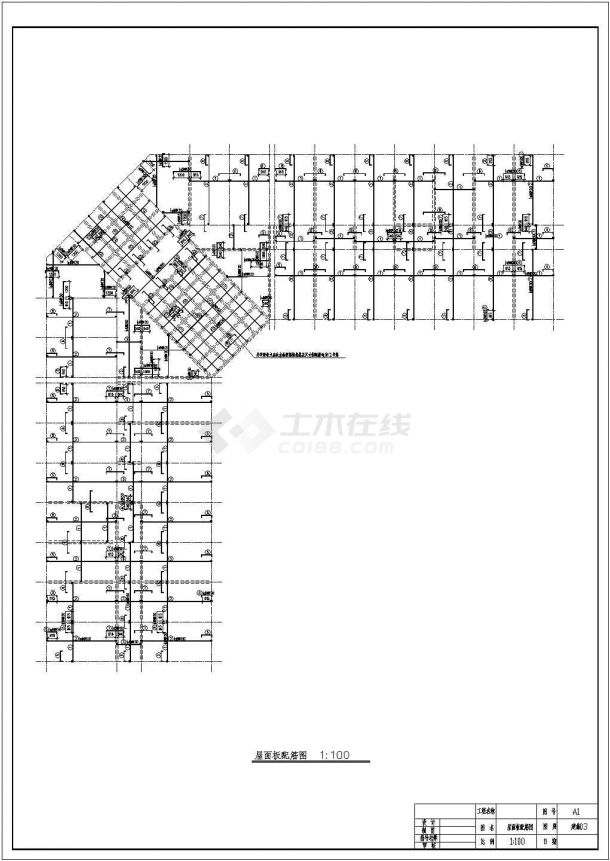 某6500平米五层旅馆CAD毕业设计（结构计算书、工程量清单、施组、CAD图、施工进度表）-图二