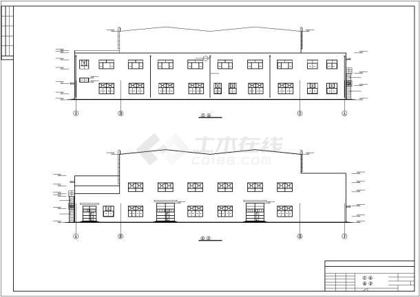 二次土建条件图CAD设计施工图纸-图一