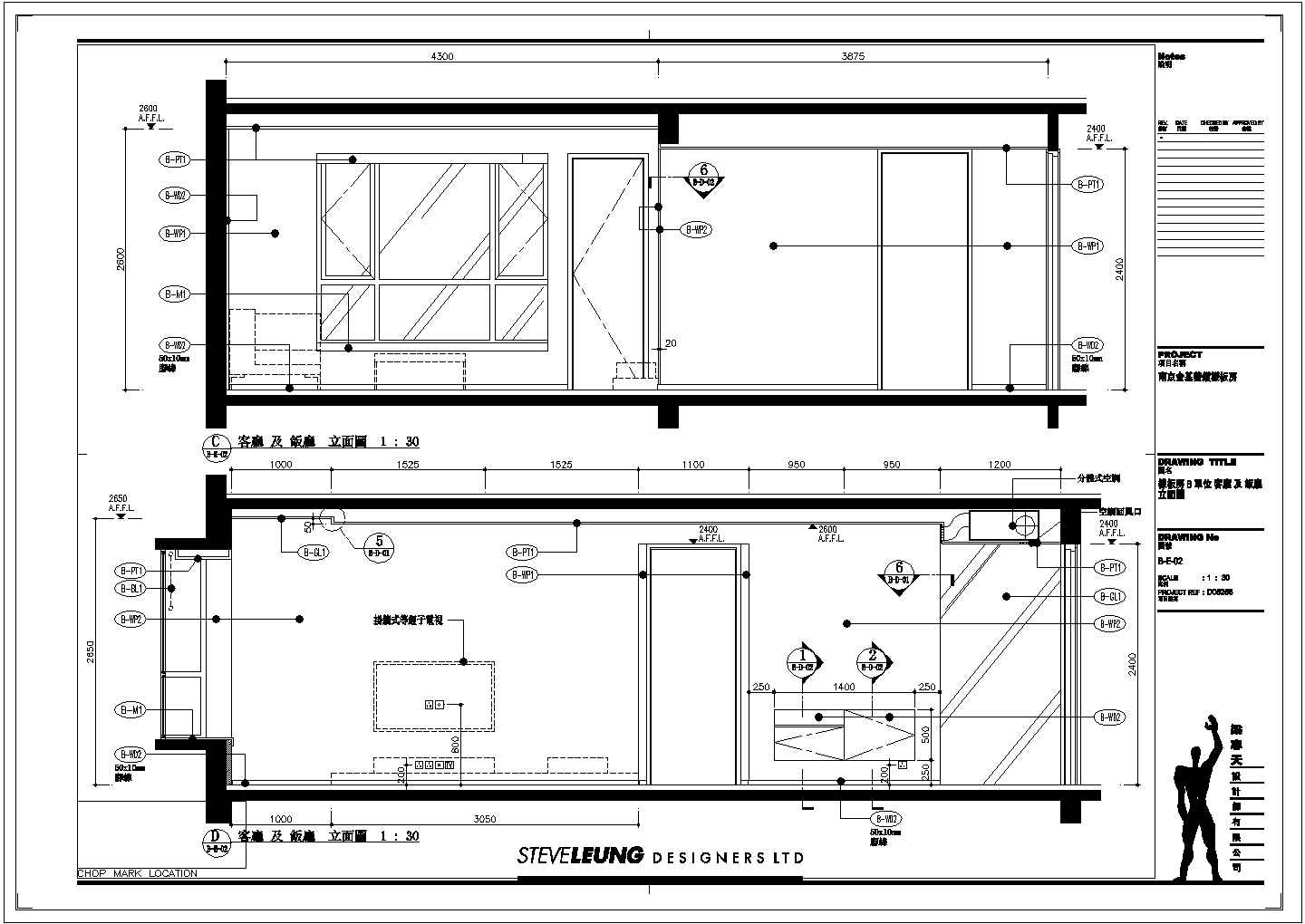金基翠城B户型私人住宅室内装修设计CAD图纸（比较齐全，含家具搭配）