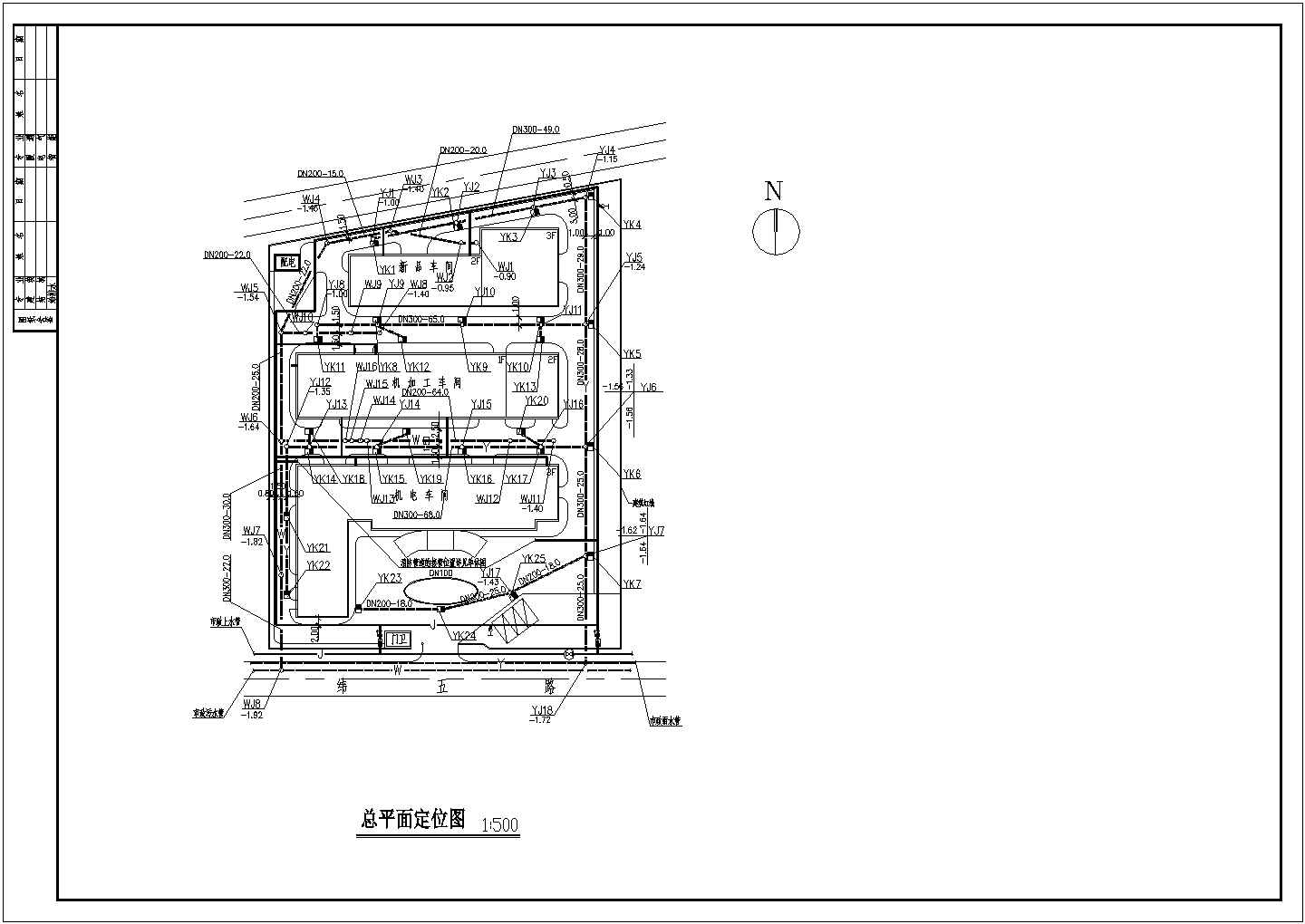 电气设计_某地区公寓宿舍楼总平面CAD图