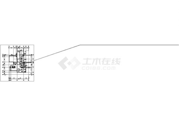 衢州市某村镇563平2层砖混结构单体别墅平面设计CAD图纸（含地下室）-图二