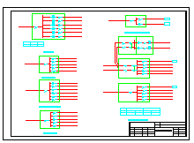 高层18层商住楼全套电气CAD施工设计图纸-图二