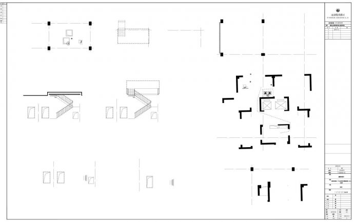 某项目防空地下室人防出入口详图CAD图_图1