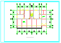 某底层框架住宅楼全套结构cad设计图纸_图1