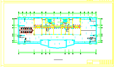某多层办公楼空调系统cad施工设计图纸_图1