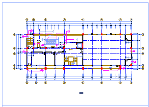某多层办公楼详细方案CAD建筑施工图_图1