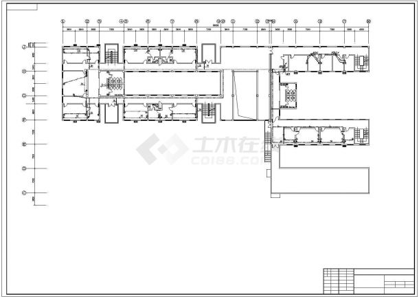 某8500㎡五层办公楼全套电气设计施工CAD图纸-图一