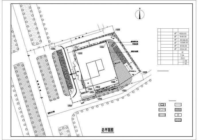 某四星级酒店建筑施工CAD图_图1