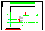 两层家居室内装修cad设计平面施工图纸-图二