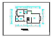 两层私别墅家居装饰cad设计平面施工图-图二